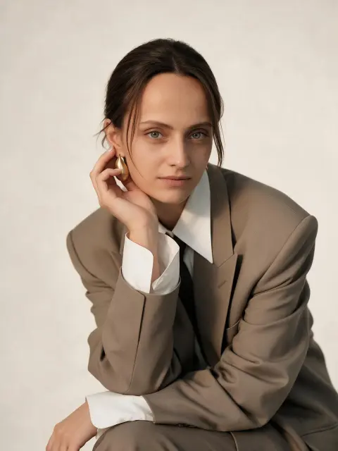 Элегантный портрет в стиле Vogue